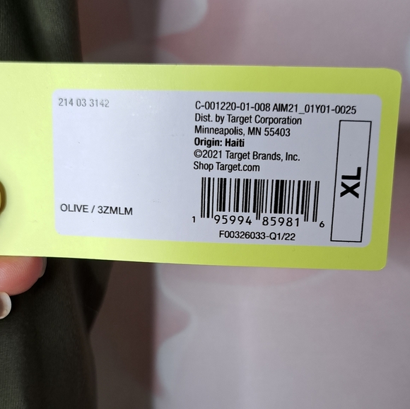 NWT All In Motion Simplicity Twist High Rise Leggings in Olive Green - Picture 5 of 11